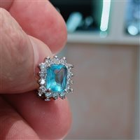 Orecchini Vidali Gioielli Donna in Argento Cristallo ORAR-112-34 - ORAR-112-34